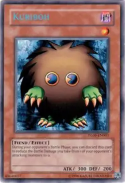 Kuriboh - Blue - DL09-EN003 - Rare - Unlimited Edition x1 - Lightly Played - Image 1