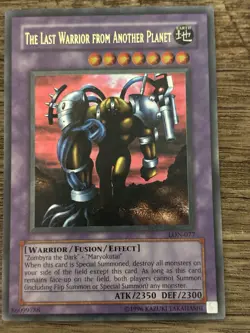 Yu-Gi-Oh! TCG The Last Warrior from Another Planet Effect Ultra Rare LON-077 23… - Image 1