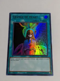 Yugioh Change of Heart MRD-EN060 25th Anniversary Ultra Rare NM - Image 1