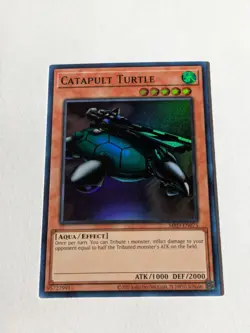 Yugioh Catapult Turtle MRD-EN075 Super Rare 25th Anniversary NM - Image 1