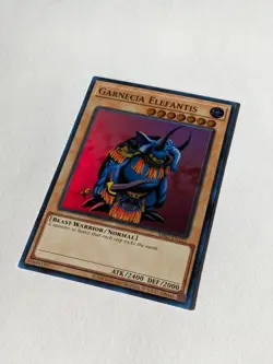 Yugioh Garnecia Elefantis MRD-EN125 25th Anniversary Super Rare NM - Image 1
