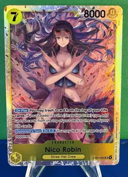 Nico Robin SR (EB03-055) - One Piece Adventure on Kami’s Island- Near Mint - Image 1