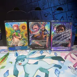 Charlotte Katakuri, Silvers Raleigh, Rebecca One Piece Trading Cards Alternate - Image 1