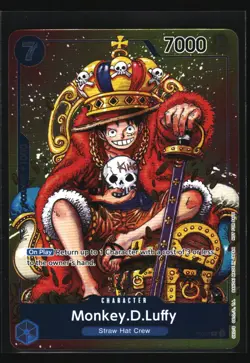 Monkey.D.Luffy (Convention Promo 2024) FOIL One Piece Promotion Cards #P-043 - Image 1
