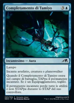 MTG Magic NEO Kamigawa Neon Dynasty - 1x ITA NM 083 C Completamento di Tamiyo - Image 1