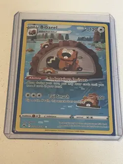 Bibarel GG25/GG70 Full Art Holo Pokemon Trading Card - Image 3