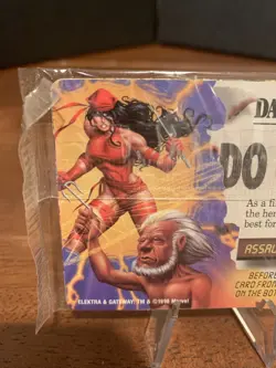 Marvel Overpower Card Game 2 Pack Sealed Assault On Onslaught Do Or Die Promo - Image 2