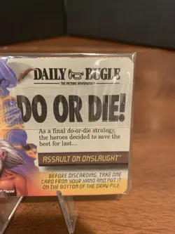 Marvel Overpower Card Game 2 Pack Sealed Assault On Onslaught Do Or Die Promo - Image 3