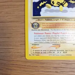 Pokemon TCG Elekid Neo Genesis Card 22/111 Regular nm - Image 4