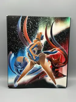 Pokemon TCG Card File Deoxys Pokemon Center Trading Card Binder Team Rocket - Image 1