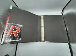 Pokemon TCG Card File Deoxys Pokemon Center Trading Card Binder Team Rocket - Image 3