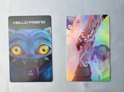McDonald's Kpop Demon Hunter Card Rumi & Jinu Hands Holo Ultra Rare Rujinu - Image 1