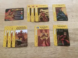Classic OverPower X-Men Phoenix Hero Card + 9 Specials (incl 3 OPDs) MINT - Image 1