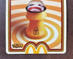 McDonalds 2026 Promo Card Coin Spin Number 11 Out Of 24 With Unredeemed Code - Image 4