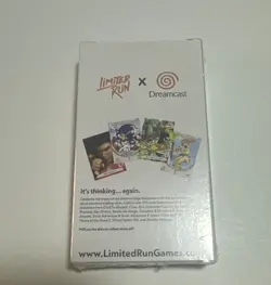 HOBBY BOX SEGA DREAMCAST TRADING CARD BOX LIMITED RUN GAMES 4 PACKS - Image 2
