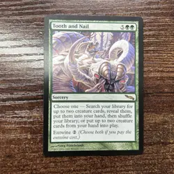 Tooth and Nail MTG Mirrodin NM - Image 1