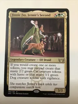 MTG SNC: Jinnie Fay, Jetmir's Second (Legendary Creature) 195/281 Regular Rare - Image 1