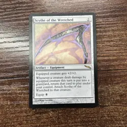 Scythe of the Wretched MTG Mirrodin NM - Image 1