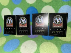 Cursed Scroll X4 Mtg World Championships Kai Budde Lp 1999 Gold Border - Image 3