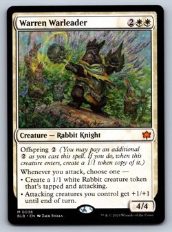 Warren Warleader - Bloomburrow - MTG - Image 1