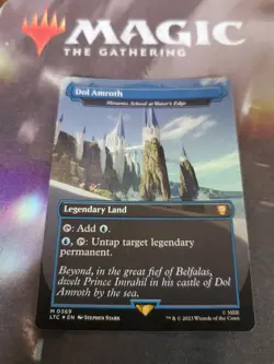 Mtg. Dol Amroth - Minamo, School at Water's Edge. Foil. Lord of the Rings. Nm - Image 1