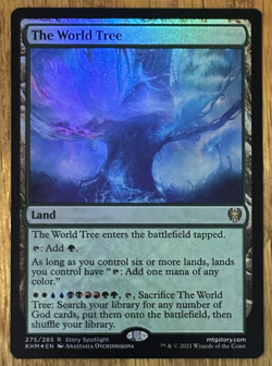 MTG Kaldheim, The World Tree - Foil - Image 1