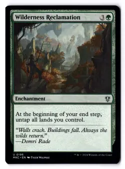 Wilderness Reclamation NM* Commander Murders At Karlov Manor 0196 -UnltdCards - Image 1