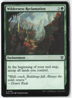 Wilderness Reclamation U Commander: Murders at Karlov Manor 196 NM - Image 1