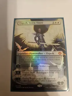 Elspeth, Storm Slayer Borderless FOIL MTG TDM LP - Image 1