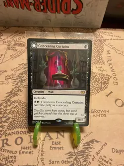 MTG Concealing Curtains Innistrad: Crimson Vow Regular Rare NM - Image 1