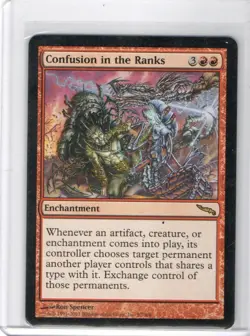1x Confusion in the Ranks #87 (NM ) Mirrodin MRD Magic the Gathering MTG English - Image 1