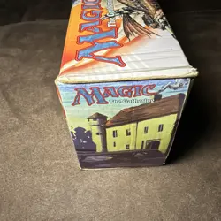 Vintage 1998 MAGIC THE GATHERING STORAGE BOX MTG 14" Serra Angel Weatherlight - Image 5