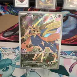 Pokemon TCG Zacian 100/094 | Phantasmal Flames | NM | Illustration Rare - Image 1