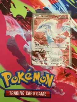 Pokemon Reshiram Full Art Ultra Rare Holo RC22/RC25 Legendary Treasures - Image 3