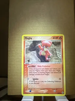 Magby 58/92 EX Legend Maker Pokemon TCG Card Regular Common NM - Image 1