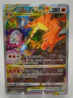 Pokemon 2022 Charizard Vstar Promo #SWSH262 Mint-Near Mint - Image 1