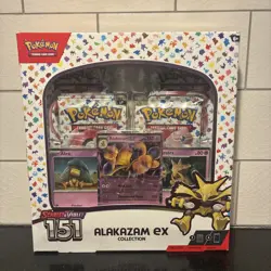 Pokemon Scarlet & Violet 151 Alakazam Ex Collection Box SEALED - Image 1