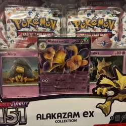 Pokemon Scarlet & Violet 151 Alakazam Ex Collection Box SEALED - Image 3