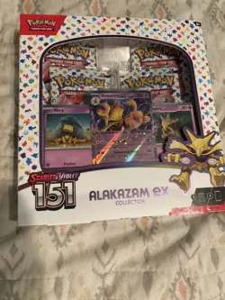 Pokemon TCG: Scarlet & Violet-151 Alakazam ex Collection Booster Box 820650855269 - Image 1