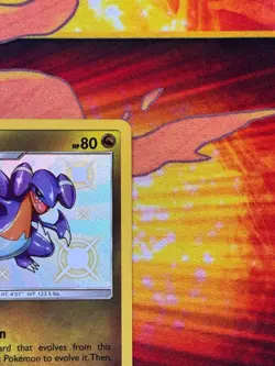 Gabite SV39/SV94 Shiny Holo Rare - Pokemon Sun & Moon Hidden Fates: Shiny Vault - Image 3
