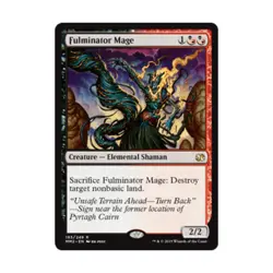 WOTC MtG Modern Masters 2015 Fulminator Mage (R) (Foil) EX - Image 1