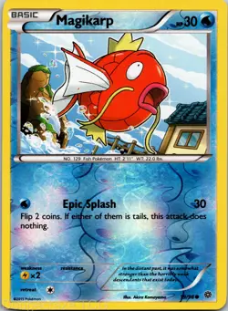 Magikarp 19/98 Common Ancient Origins Pokemon NM - Image 1