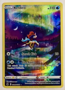 Pokemon Keldeo GG07/GG70 Crown Zenith Galarian Gallery Ultra Rare Holo 2023 - Image 1