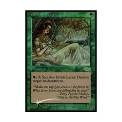 WOTC MtG JSS/MSS Promos Elvish Lyrist (P) (Foil) EX - Image 1