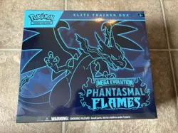 Pokemon TCG Mega Evolution Phantasmal Flames Elite Trainer ETB +3 Single hits - Image 2