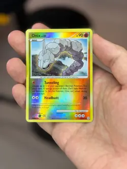 Pokemon Reverse Holo Onix 92/130 Diamond and Pearl - Image 1