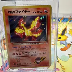 1998 Pokemon Gym Leaders' Stadium (JP) Rocket's Moltres Rare Holo #146 CGC 9 - Image 3