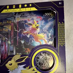Pokemon Jolteon VMAX Premium Collection Kit, Promos, Boosters, Jolteon - Image 4