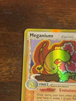 Pokemon Meganium Delta Species Dragon Frontiers Holo Rare 4/101 2006 - Image 2