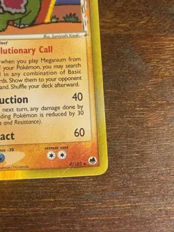 Pokemon Meganium Delta Species Dragon Frontiers Holo Rare 4/101 2006 - Image 4